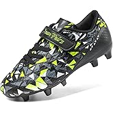 DREAM PAIRS Boys Girls Soccer Cleats Kids Football Shoes for Little/Big Kid