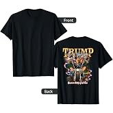 Trump Greatest Rally of All Time Motorcycle (on Back) T-Shirt