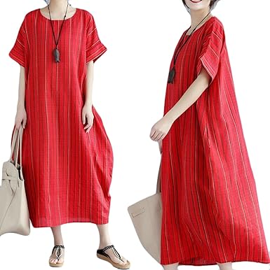 plus size cotton swing dress