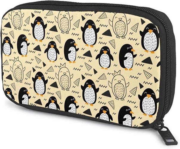 Amazon Co Jp トラベルバッグ ガジェットポーチ トラベルポーチ Pc周辺小物 収納ケース 収納ポーチ ペンギン 漫画 ケーブル マウス 配線収納 充電器ポーチ 小物入れ ビジネトラベルポーチ おしゃれ 多機能 耐衝撃 持ち運び便利 出張 旅行 シューズ バッグ