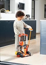 Casdon Henry Cleaning Trolley Red Toy Set with Mop & Accessories view 2