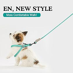 Pawaboo Dog Leash Harness Set, Durable Adjustable