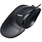 Goldtouch Newtral 3 Medium Black Mouse Wired, Right Handed