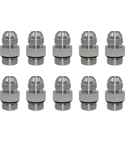 Raccordo 6400-08-10 Adattatore Idraulico JIC 8 Maschio X SAE 10 Maschio Dritto - Modello 6400-08-10, Per Tubazioni Industriali Connettore Oleodinamico Dritto - Foto 10