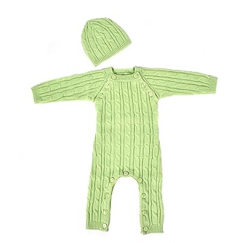 cable knit romper baby