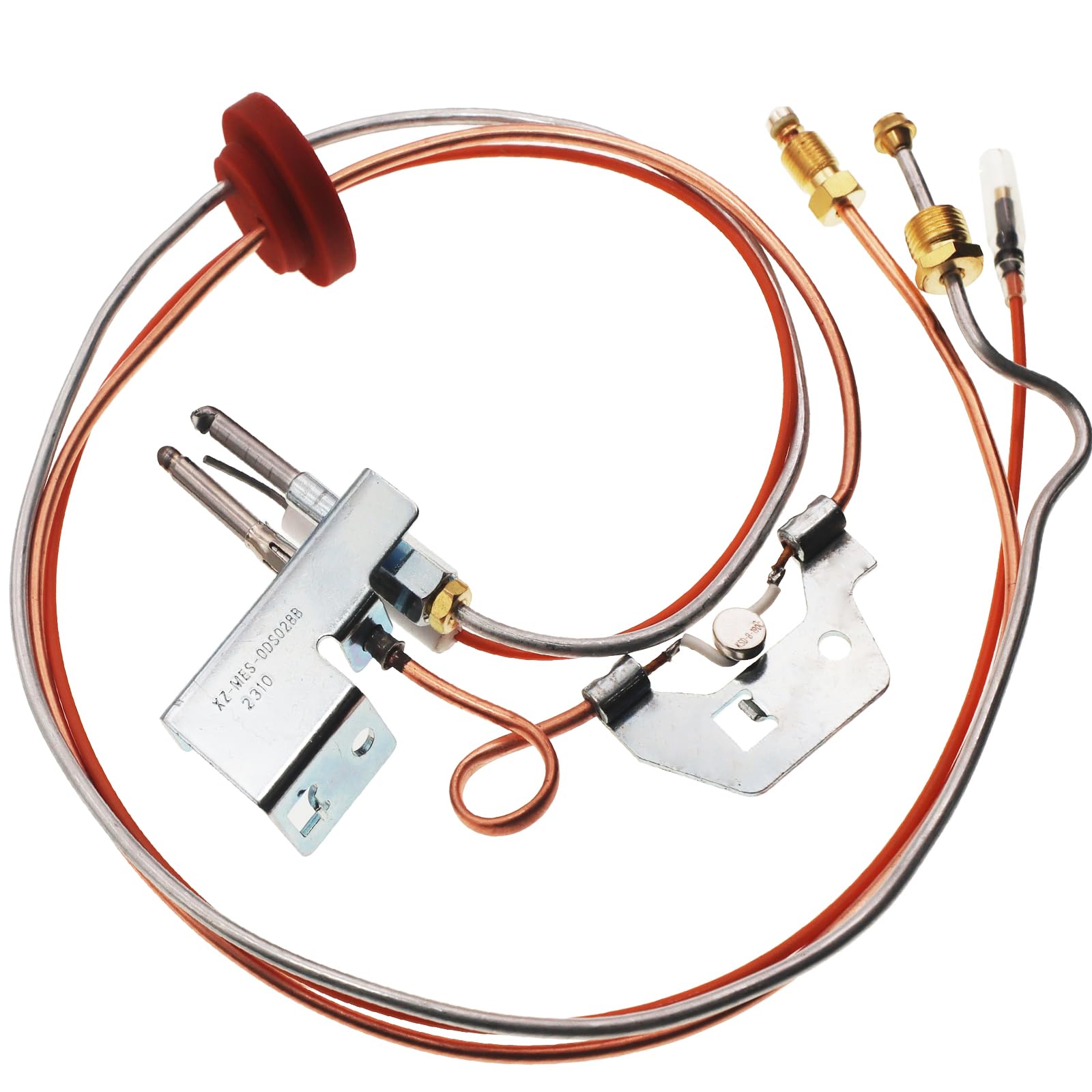 Photo 1 of MENSI 9003542 Repair Parts 9003542 Pilot Assembly Replacement for Natural Gas Water Heater, Compatible with Reliance, A.O.Smith, Kenmore, State GS and GSX,Replaces 100109295,9003542005