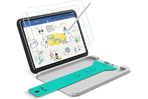 ESR 2 Pack Paper-Feel Screen Protectors for iPad Pro 11 Inch (M5/M4) 2025/2024, 9H Matte Writing Tempered Glass Film with Ult