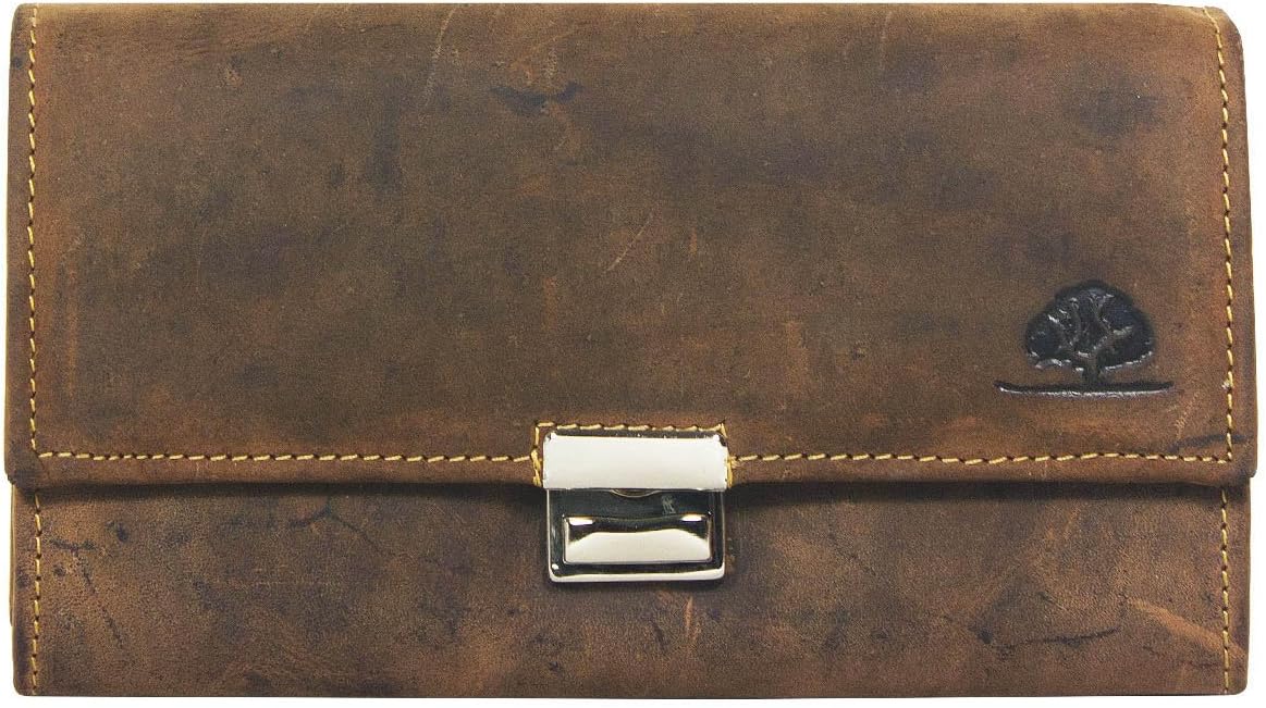 Greenburry Leather Waiter's Money Pouch Wallet Purse Hoslter Taxibörse Waiter Kitchen Saddle Braun