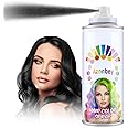 Temporary Hair Color Spray,Temporary Hair Color Wax,Azonbey Kids Hair Wax Dye Pomades Disposable Natural Hair Strong Style Gel Cream Hair Dye-On 1-Day Washable (Black#)