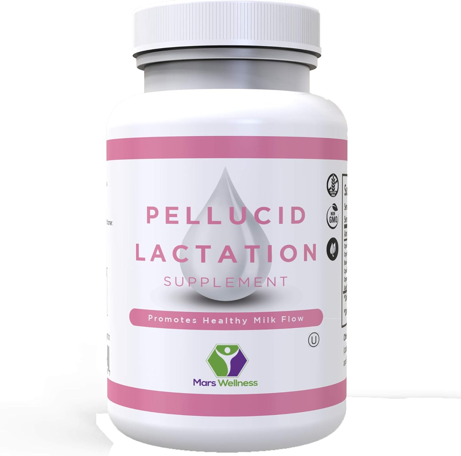 Pellucid All Natural Herbal Lactation and Breastfeeding Supplement