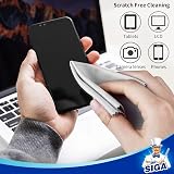 MR.SIGA Premium Microfiber Cloths 12 Pack 6x7 Navy Gray for Lenses Screens view 6