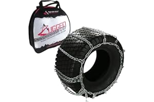 Welironly RUD (29x12.00-15) Garden Tractor Snow Tire Chains 4 Link 29-12.00-15 .(from#_yotejoe; TRYK128280564719343