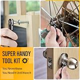 HELEMAN Mini Ratchet Angled Screwdriver Set for Tight Spaces - Tools for Dad view 5