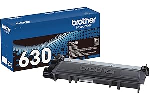 Brother Original TN630 Standard Yield Black Toner Cartridge, Original Toner Replacement cartridges, Toner for Brother Laser P