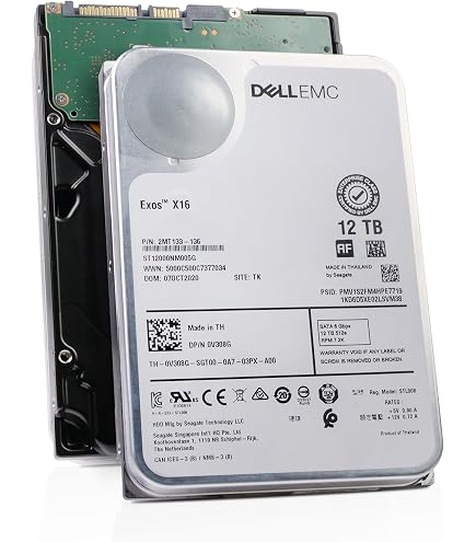 Amazon.com: Seagate Exos X16 ST12000NM001G 12 TB Hard Drive