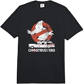 Ghostbusters No Ghost with Ectomobile Retro Movie Comfort Colors Adult Heavyweight T-Shirt