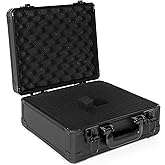 ITHWIU Protective Hard Case Shockproof Water-resistant with Customized DIY Foam Insert fit for Camera, Laptops, etc,13.5 X 11.6 X 6-Inch