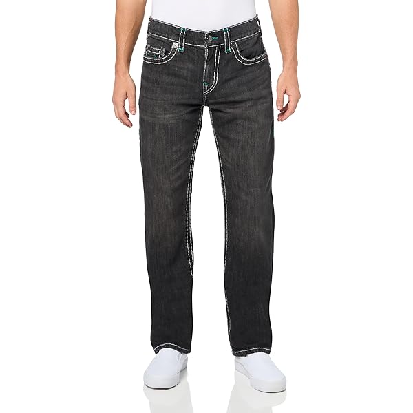 True Religion Men's Ricky Super T Nf, Descanso Dark Wash, 31