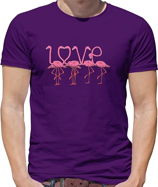 tee shirt mauve homme