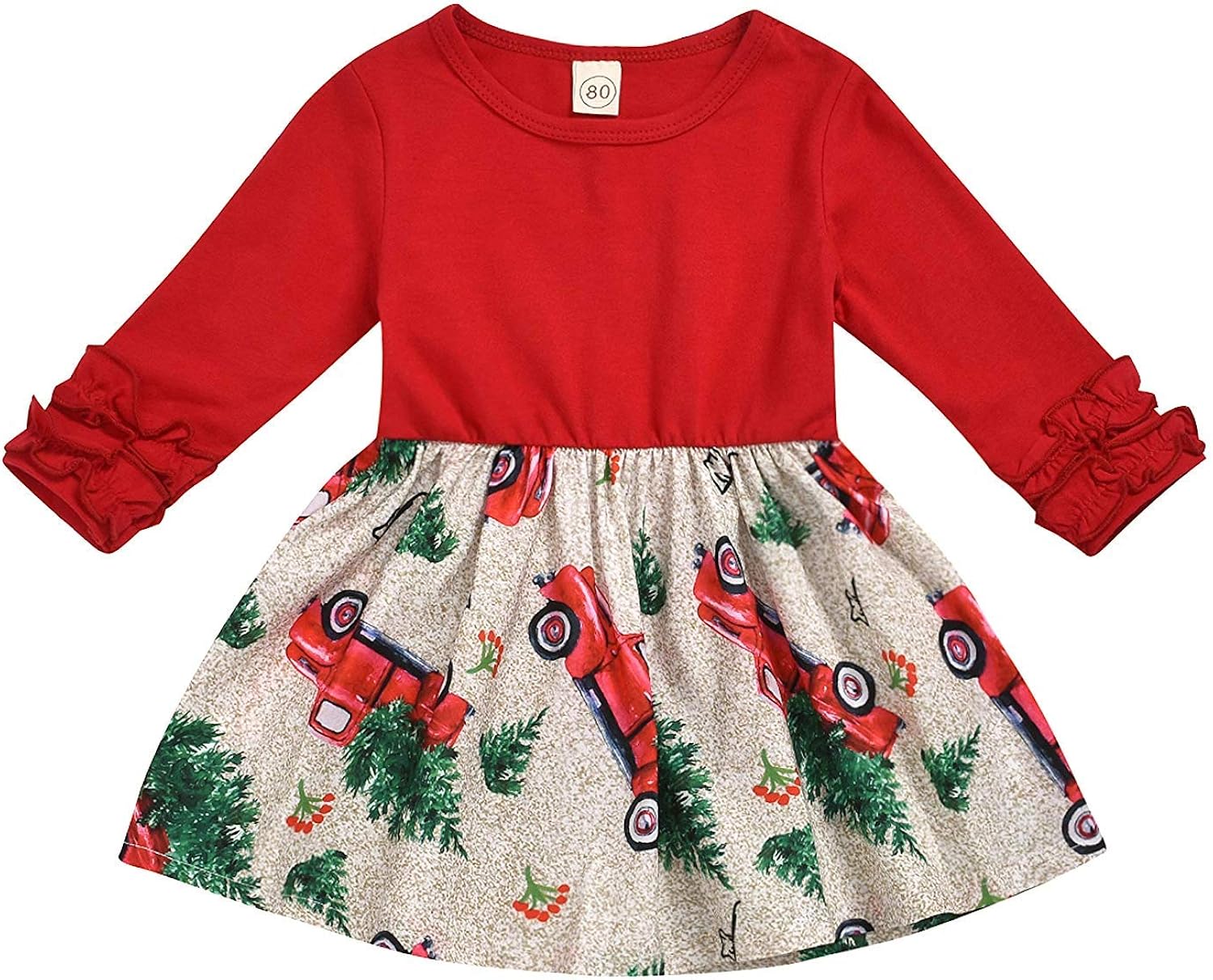 size 6 girls christmas dress