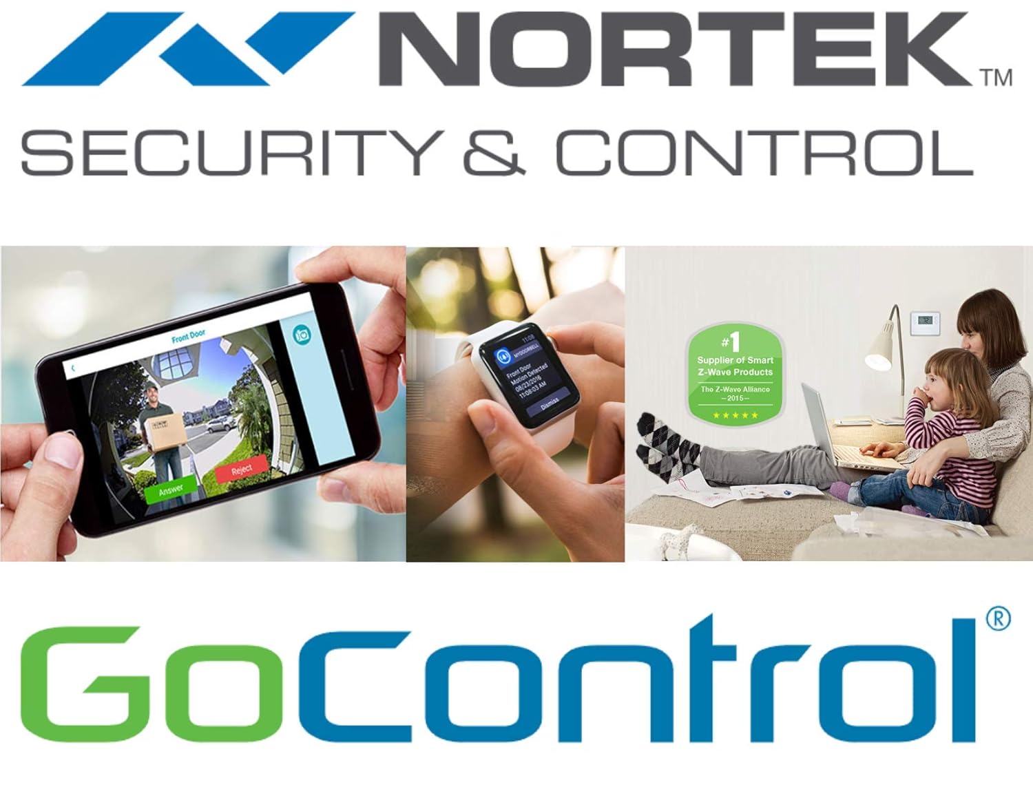 Tools Black GoControl/Linear GD00Z4 ZWave Garage Door Opener Remote