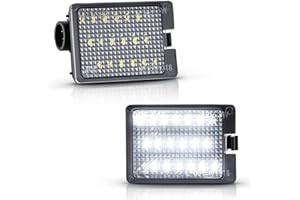 Asgohme LED License Plate Lights Bright White Tag Lamp Assembly Replacement Compatible with 2014 2015 2016 2017 2018 2019 2020 2021 2022 Dodge Durango, Pack of 2