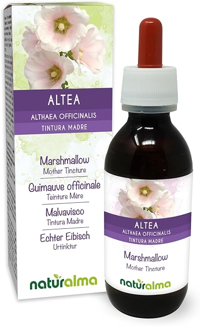 Naturalma Marshmallow Roots Mother Tincture 120 ml Alcohol-Free Drops