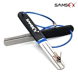SAMSFX Fishing Hook Sharpener Hook File Portable