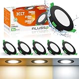 ALUSSO LED Recessed Ceiling Lights 4W Dimmable 3000-6500K 6 Pack