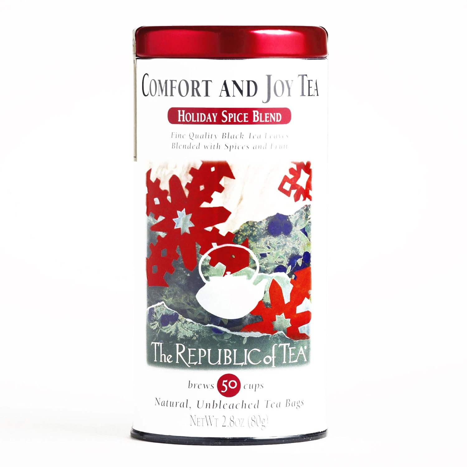 The Republic of Tea Comfort and Joy Tea 17 oz each