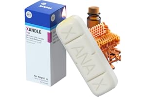 GENESIS SAVOIR Xanax Candle with Gift Box - XANDLE - Cool Candles - White Elephant gifts for Adults Funny Candles - Novelty Candles - Weird Gifts - Funny Nurse Gifts - Eccentric Decor - Weird Decor - Gag Gift Candle