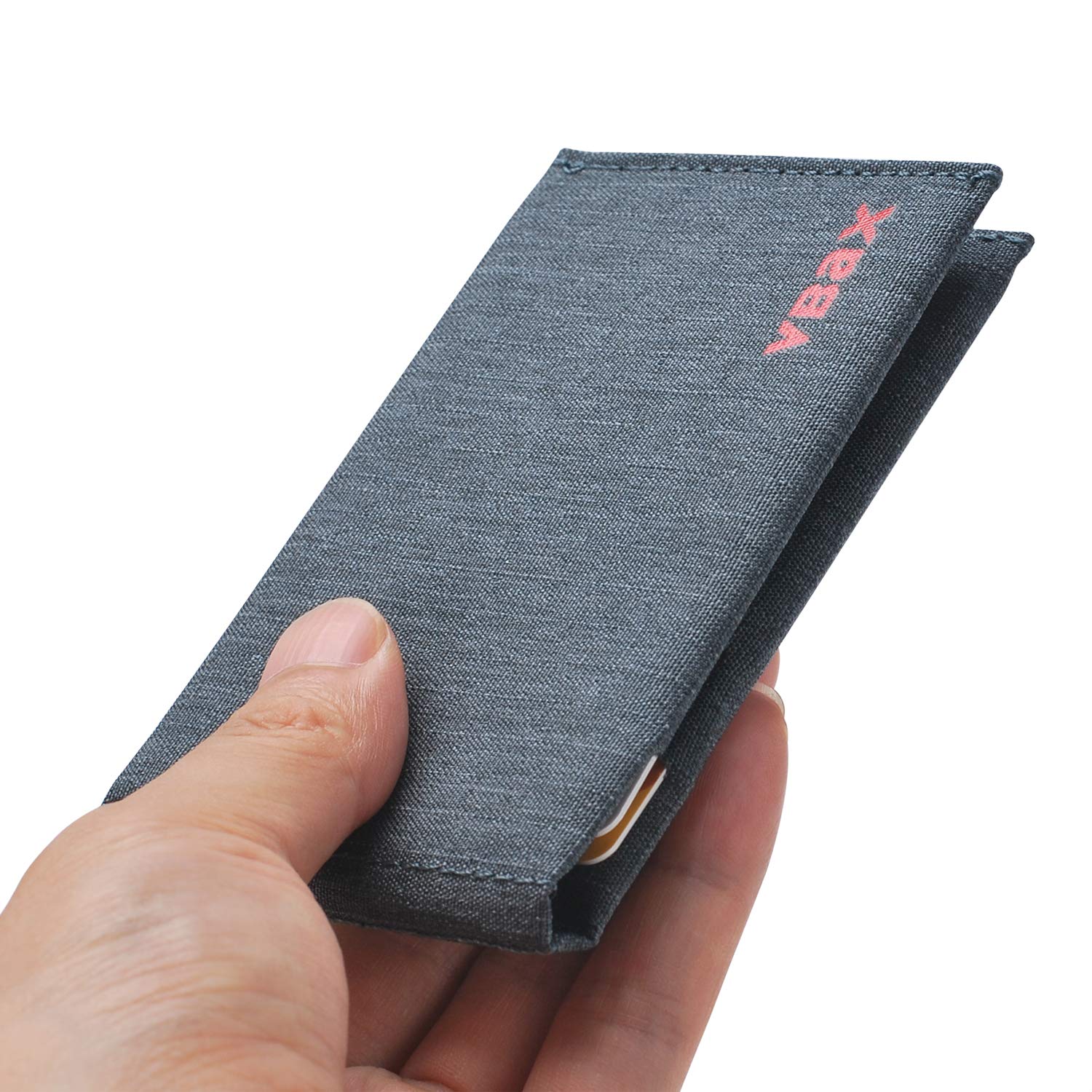 Microfiber Waterproof Slim Bifold Wallet Minimalist RFID Front Pocket