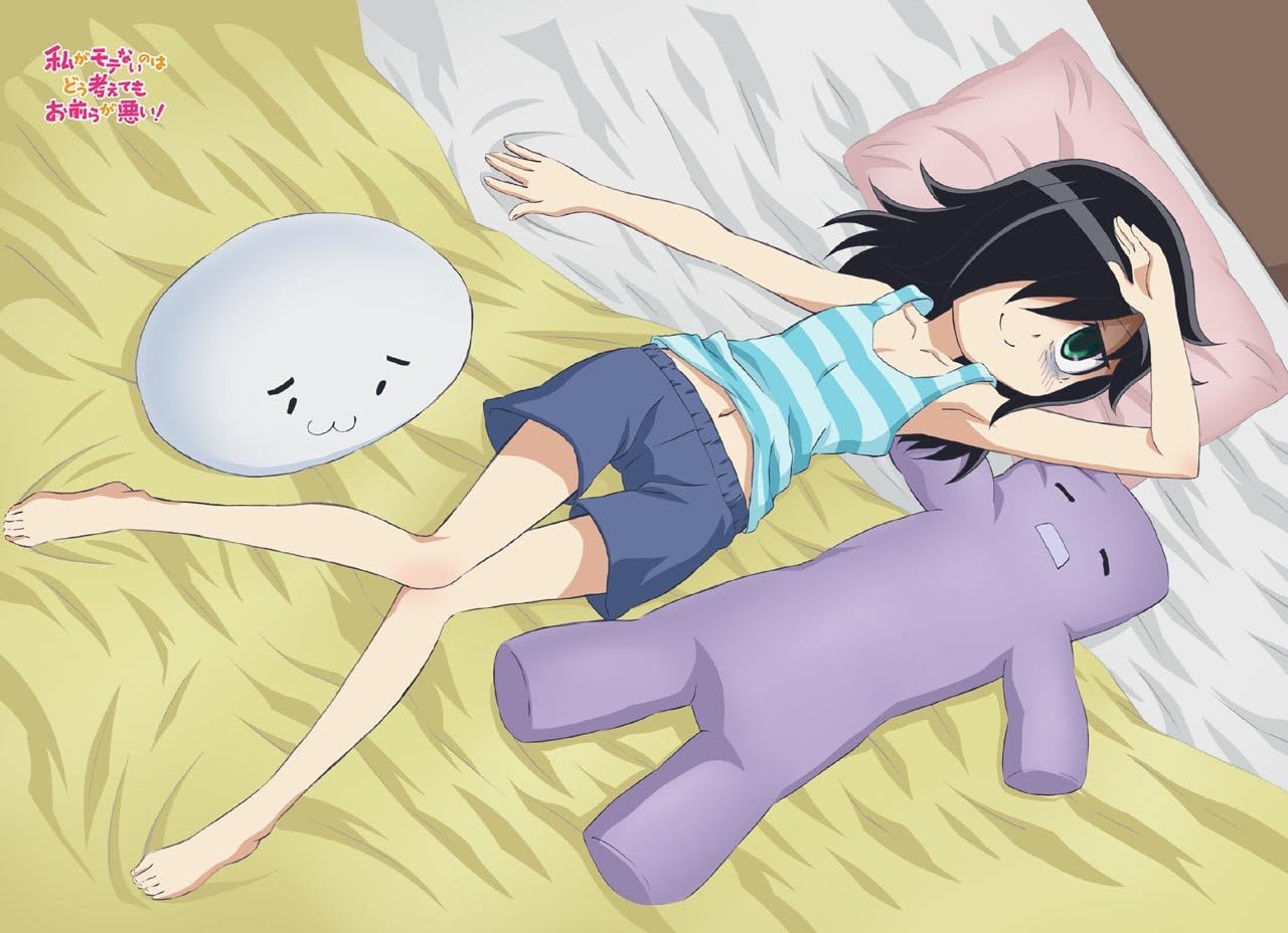 私がモテないのはどう考えてもお前らが悪い もふもふひざ掛け 智子柄 アニメ 萌えグッズ 通販 Amazon 私がモテないのはどう考えてもお前らが悪い もふもふひざ掛け 智子柄 アニメ 萌えグッズ 通販 Amazon