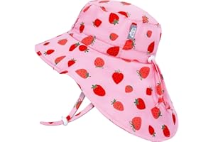 Jan & Jul Neck-Flap Sun Protective Play-Hat 50+ UPF Drawstring Adjustable