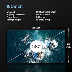 Valerion 180-inch Fixed Frame Projector
