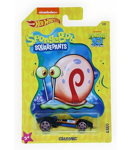 Hot Wheels SpongeBob SquarePants 25th Anniversary Car – 4/5 Die-Cast Collectible - View #14