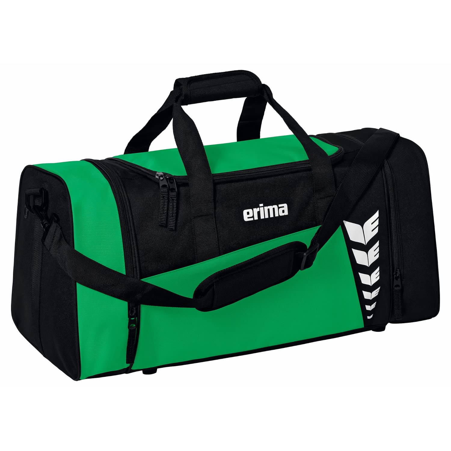 Erima Six Wings Sports Bag, Emerald/Black, M