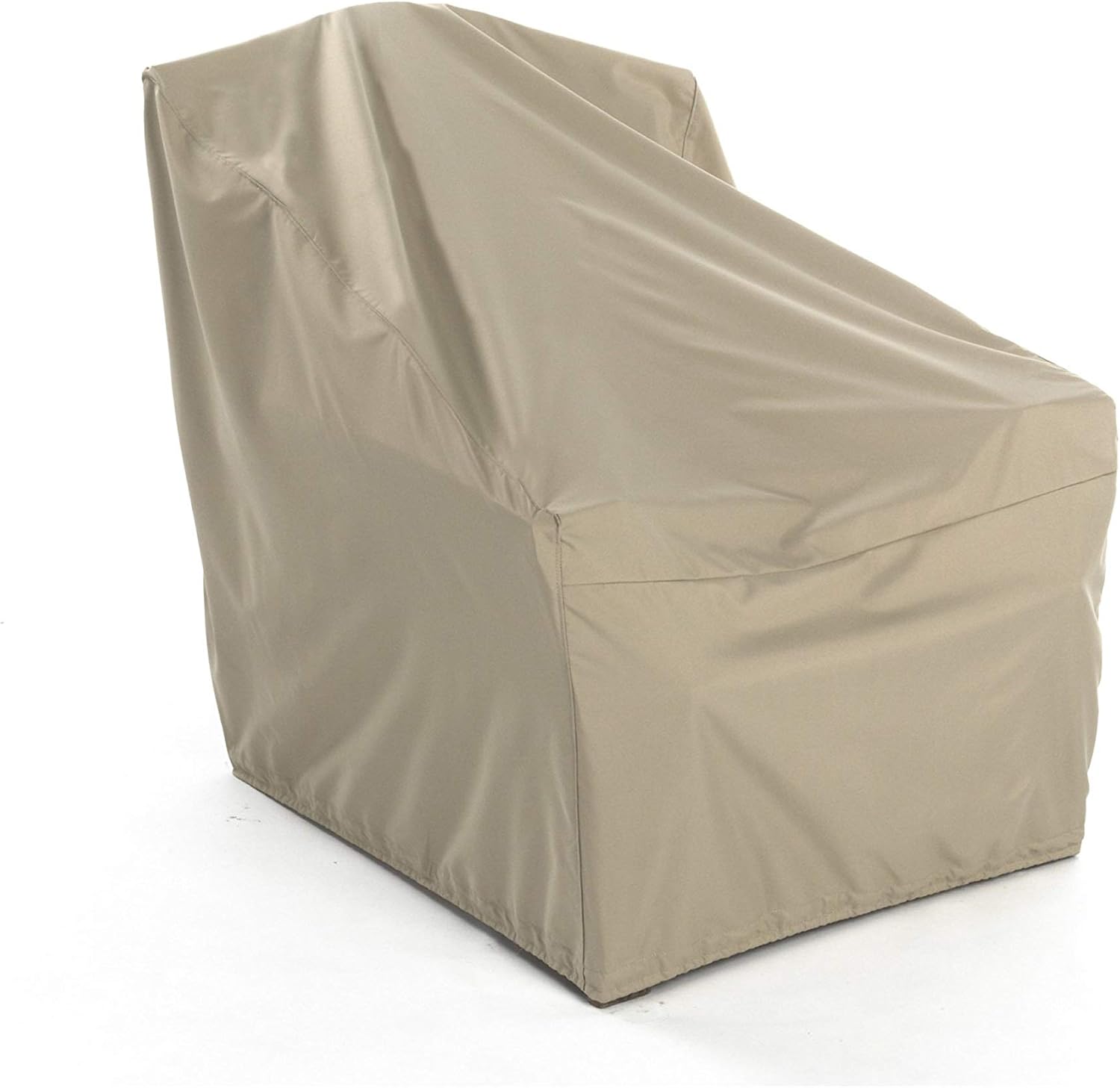 Amazon Com Covermates Outdoor Chair Cover Heavy Duty Polyester Elastic Hem Seating And Chair Covers Khaki Patio Chair Covers Garden Outdoor