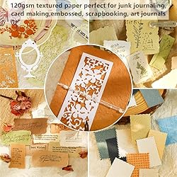 Diuhofart 80 Sheets Scrapbook Textured Paper Packs