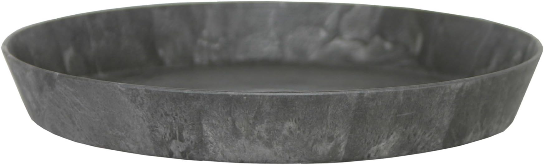 Artstone Round Plant Pot Saucer, Frost Resistant and Lightweight 32 x 5 cm, Black