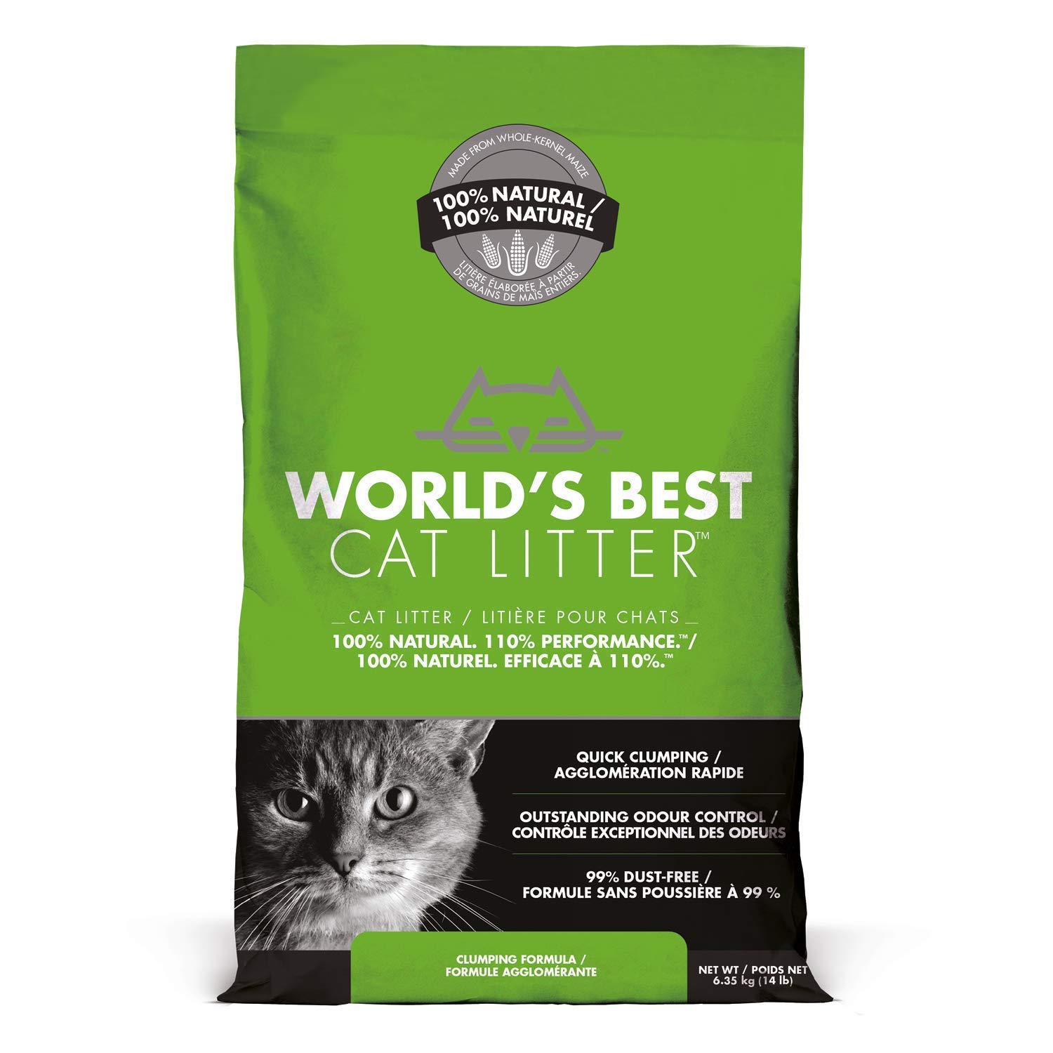 Worlds Best Cat Litter Biodegradable, 6.35Kg