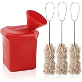 Ultra-Durable Angled Tire Lube Bucket Kit With 3 Swabs for Coats Center Post Changers - 11.5" Length