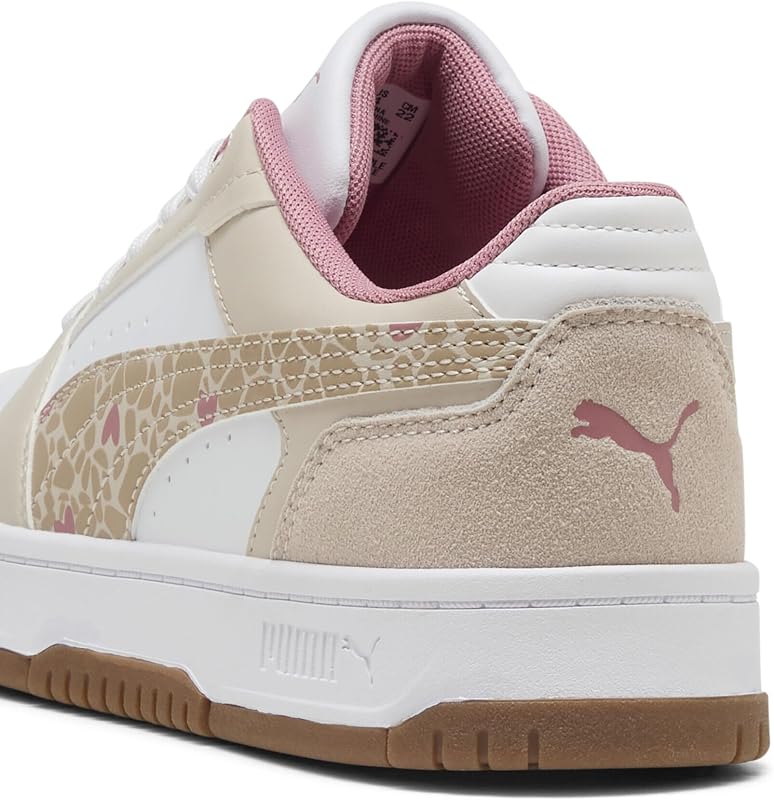 Jugendliche Rebound Slam Winter Safari Sneakers 39, Silver Fog Birch White Beige — Foto 2 von 6