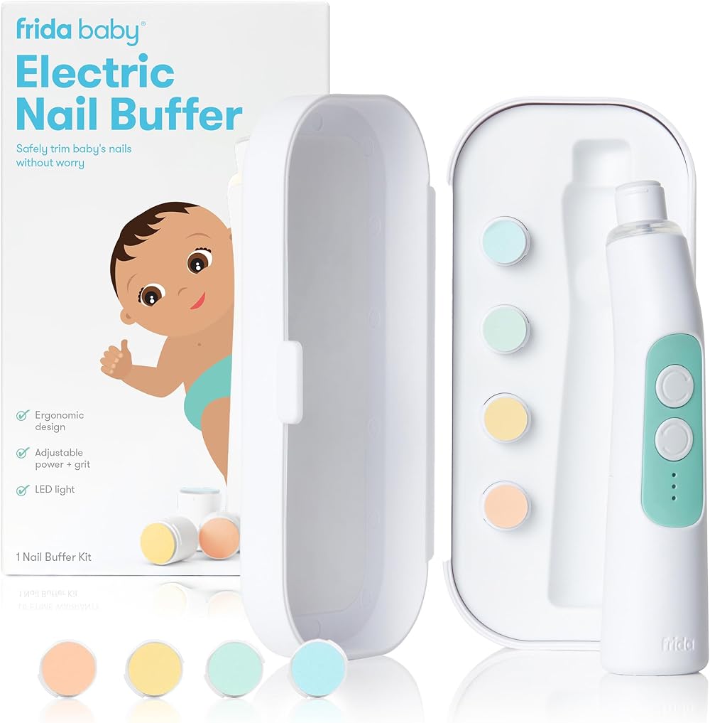 Frida Baby Electric Nail Trimmer Safe & Easy Baby Nail File Kit