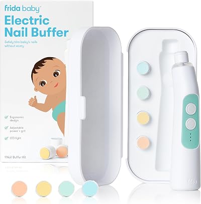 Frida Baby Electric Nail Trimmer Safe & Easy Baby Nail File Kit