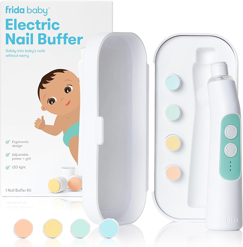 Frida Baby Electric Nail Trimmer Safe & Easy Baby Nail File Kit