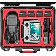SYMIK P400-M3TL Triple Layer Waterproof Hard Carrying Case for DJI Mavic 3 Pro/Cine/Mavic 3/Classic/Fly More Combo, fits DJI RC/RC Pro/RC-N1 Remote, Batteries, Landing Pad, iPad, Accessories