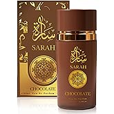 AFLUXE Men’s Cologne Sarah Chocolate Original Natural Spray Eau De Toilette,Long-Lasting Scent Perfume for Men Elegant Bottle - Great Holiday Gift, 3.4 Fl Oz/100 Ml