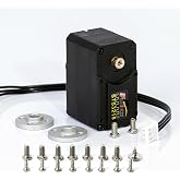 FEETECH STS3215 30KG High Torque Serial Bus Servo Motor 12V, 360&deg; Programmable Magnetic Encoder with Continuous Rotation, Two-Way Feedback, Industrial Digital Servo for Robotic Arm, RC Car, Automati