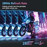 Z Edge UG27P 27 Inch Curved Gaming Monitor 280Hz DP 240Hz HDMI 1ms view 2